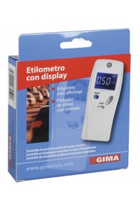 copertina di Alcoholimetro etilometro con display