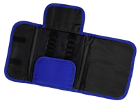 copertina di Portafiale - cordura blu con alette imbottite