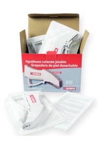 copertina di Suturatrice cutanea monouso