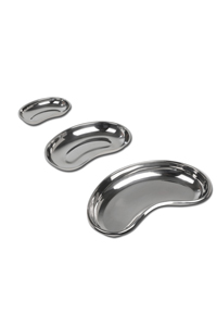 copertina di Bacinella reniforme 18/8 -  dim 254 x 141 x 33 mm