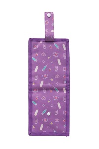 copertina di Organizer tascabile - con fantasia medica Lilla