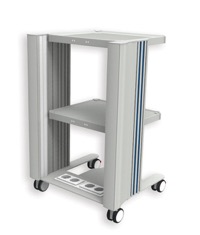 copertina di Carrello Easy - tre ripiani - elettrificato