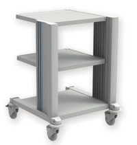 copertina di Carrello professionale - due ripiani