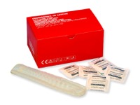 copertina di Coprisonda in lattice in busta singola - conf. 50 pezzi