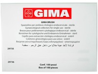 copertina di Gima Brush B - sterile - conf. 100 pz.