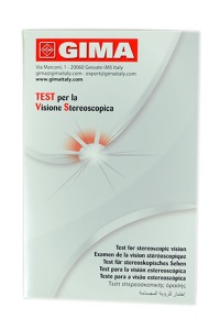 copertina di Test stereoptico per la visione stereoscopica