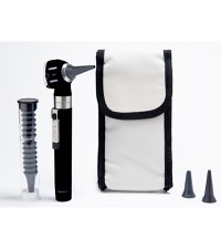 copertina di Otoscopio Sigma C Led - in astuccio morbido - in bustina Nero