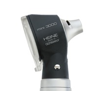 copertina di Otoscopio Heine Mini 3000 Luce convenzionale XHL Xenon Halogen Tecnology cod. D-001.70.210 Nero