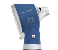 copertina di Otoscopio Heine Mini 3000 Luce convenzionale XHL Xenon Halogen Tecnology cod. D-001.70.210b Blu