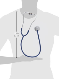 copertina di Stetoscopio Erka Finesse - doppia campana cod. 550.000.20 Blu navy