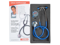 copertina di Stetoscopio adulto con testa anatomica Linux Blu