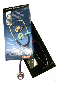 copertina di Duofono Classic - lira ( stetoscopio ) Lilla