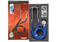 copertina di Stetoscopio Jotarap doppio tubo doppia campana Blu
