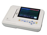 copertina di ECG ( elettrocardiografo ) Contec 600G - 3 / 6 canali con display
