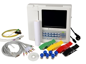 copertina di ECG ( elettrocardiografo ) Contec 1212G - 12 canali con display