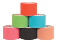 copertina di Nastro Taping per kinesiologia ( cerotto, taping, tape ) - lunghezza 5 m larghezza ... Azzurro