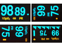 copertina di Pulsossimetro da dito OXY 4 Blu