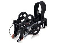 copertina di Deambulatore - stilish pieghevole argento