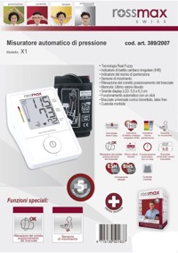copertina di Misuratore automatico di pressione  - X1