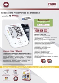 copertina di Misuratore automatico di pressione  - X5 BT con tecnologia di rilevazione delle aritmie ...