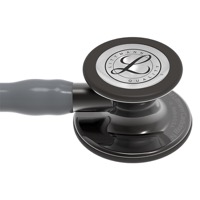 copertina di Littmann Cardiology IV 6238 stetofonendoscopio Grigio, testina  lucida nerofumo, connettore e archetto nerofumo