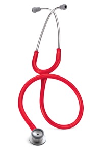 copertina di Littmann Classic II Infant 2114R - Neonatologico stetofonendoscopio Rosso