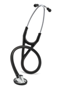 copertina di Littmann Master Cardiology cod. 2160 stetofonendoscopio + App per auscultazione in ... Nero