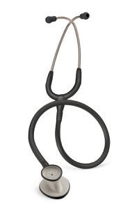 copertina di Littmann Lightweight II S.E. cod. 2450 stetofonendoscopio Nero