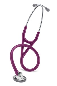 copertina di Littmann Master Cardiology cod. 2167 stetofonendoscopio Viola Prugna