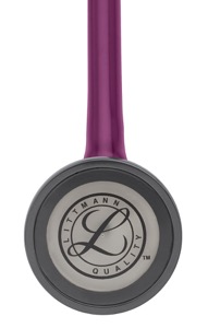 copertina di Littmann Master Cardiology cod. 2167 stetofonendoscopio Viola Prugna