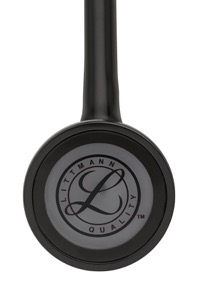 copertina di Littmann Master Cardiology cod. 2176 stetofonendoscopio Nero Finiture Nero Fumo