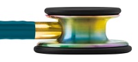 copertina di Littmann Classic III 5807 stetofonendoscopio Blu Caraibi Finiture Arcobaleno