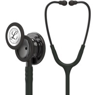 copertina di Littmann Classic III 5811 stetofonendoscopio Nero Finiture Nero Fumo