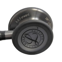 copertina di Littmann Classic III 5811 stetofonendoscopio Nero Finiture Nero Fumo