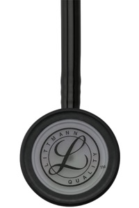 copertina di Littmann Classic III 5811 stetofonendoscopio Nero Finiture Nero Fumo