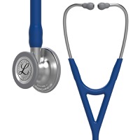 copertina di Littmann Cardiology IV 6154 stetofonendoscopio Blu Navy