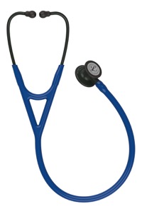 copertina di Littmann Cardiology IV 6168 stetofonendoscopio + App per auscultazione in omaggio Blu Navy finiture nere 