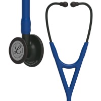copertina di Littmann Cardiology IV 6168 stetofonendoscopio Blu Navy finiture nere 
