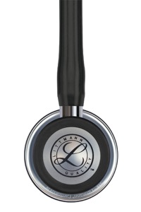 copertina di Littmann Cardiology IV 6177 stetofonendoscopio Nero Finitura Specchio (mirror)