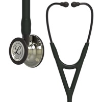copertina di Littmann Cardiology IV 6179 stetofonendoscopio Nero Finitura Champagne