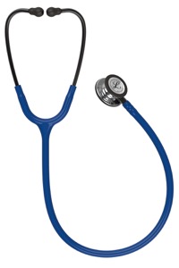 copertina di Littmann Classic III 5863 stetofonendoscopio Blu Navy Finiture Specchio