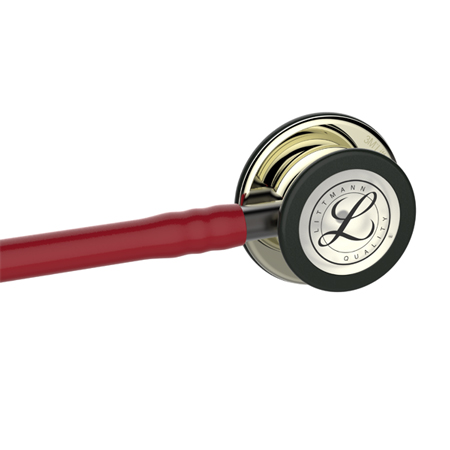 copertina di Littmann Classic III 5864 stetofonendoscopio Amaranto ( bordeaux ) Finiture Champagne