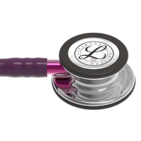 copertina di Littmann Classic III 5960 stetofonendoscopio Prugna, testina specchio, connettore rosa e archetto nerofumo