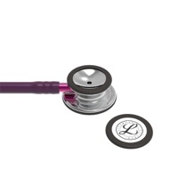 copertina di Littmann Classic III 5960 stetofonendoscopio Prugna, testina specchio, connettore rosa e archetto nerofumo