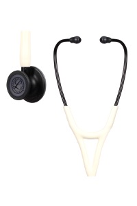 copertina di Littmann Cardiology IV 6186C stetofonendoscopio Tubo satinato Alabastro finitura nero opaca