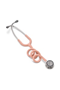 copertina di Littmann Classic III 5910C stetofonendoscopio Tubo satinato Rosa Champagne