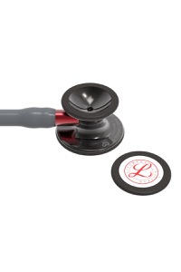 copertina di Littmann Cardiology IV 6183 stetofonendoscopio edizione limitata Edizione Limitata: Tubo Grigio campana nero fumo lucida