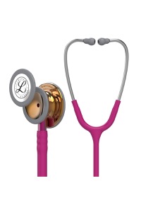 copertina di Littmann Classic III 5647 stetofonendoscopio edizione limitata Edizione Limitata:campana rame extra lucida e tubo lampone