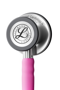copertina di Littmann Cardiology IV 6159C stetofonendoscopio Rosa tubo satinato 