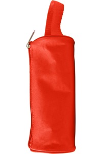 copertina di Astuccio con zip e manico - colore rosso